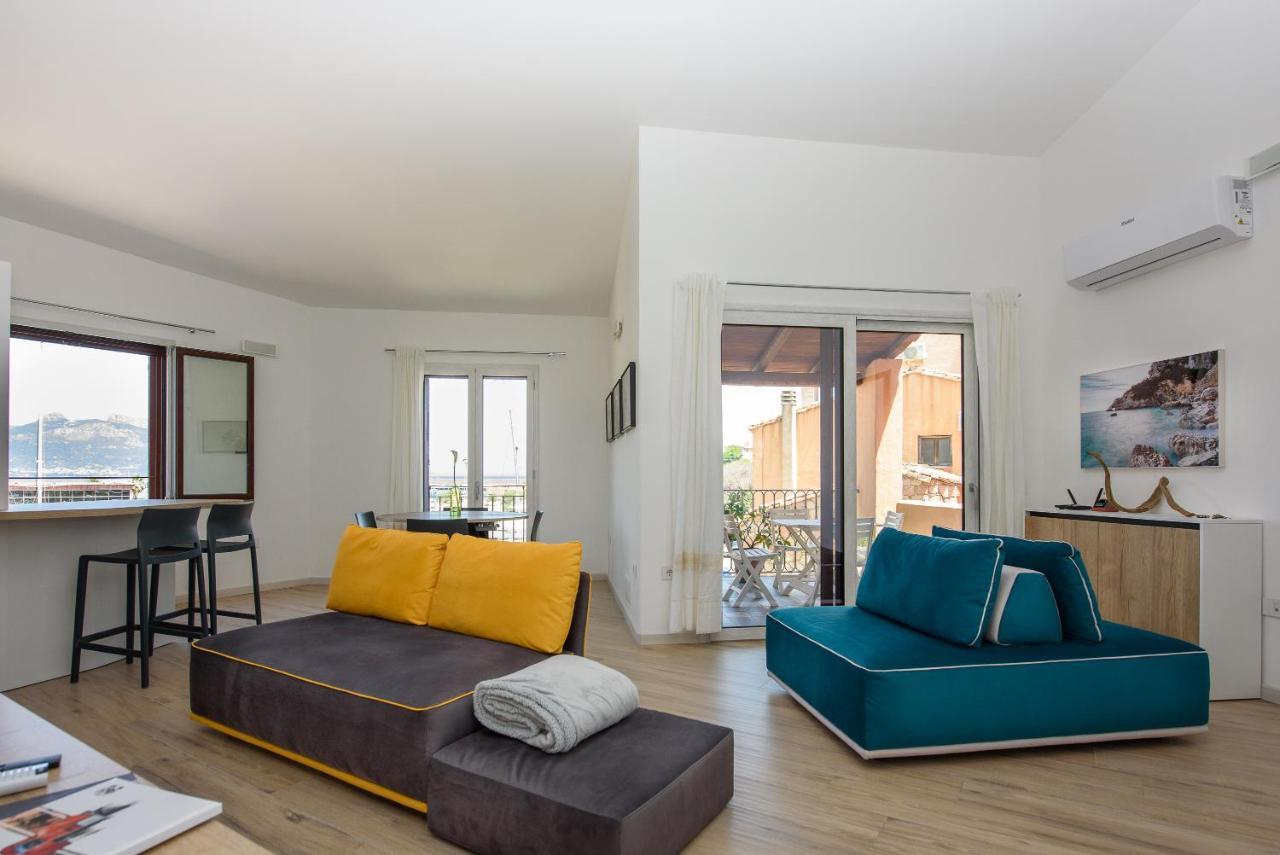 Ferienwohnung Loft Lungomare Àrbatax Exterior foto
